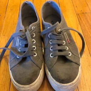 Superga platform sneakers!